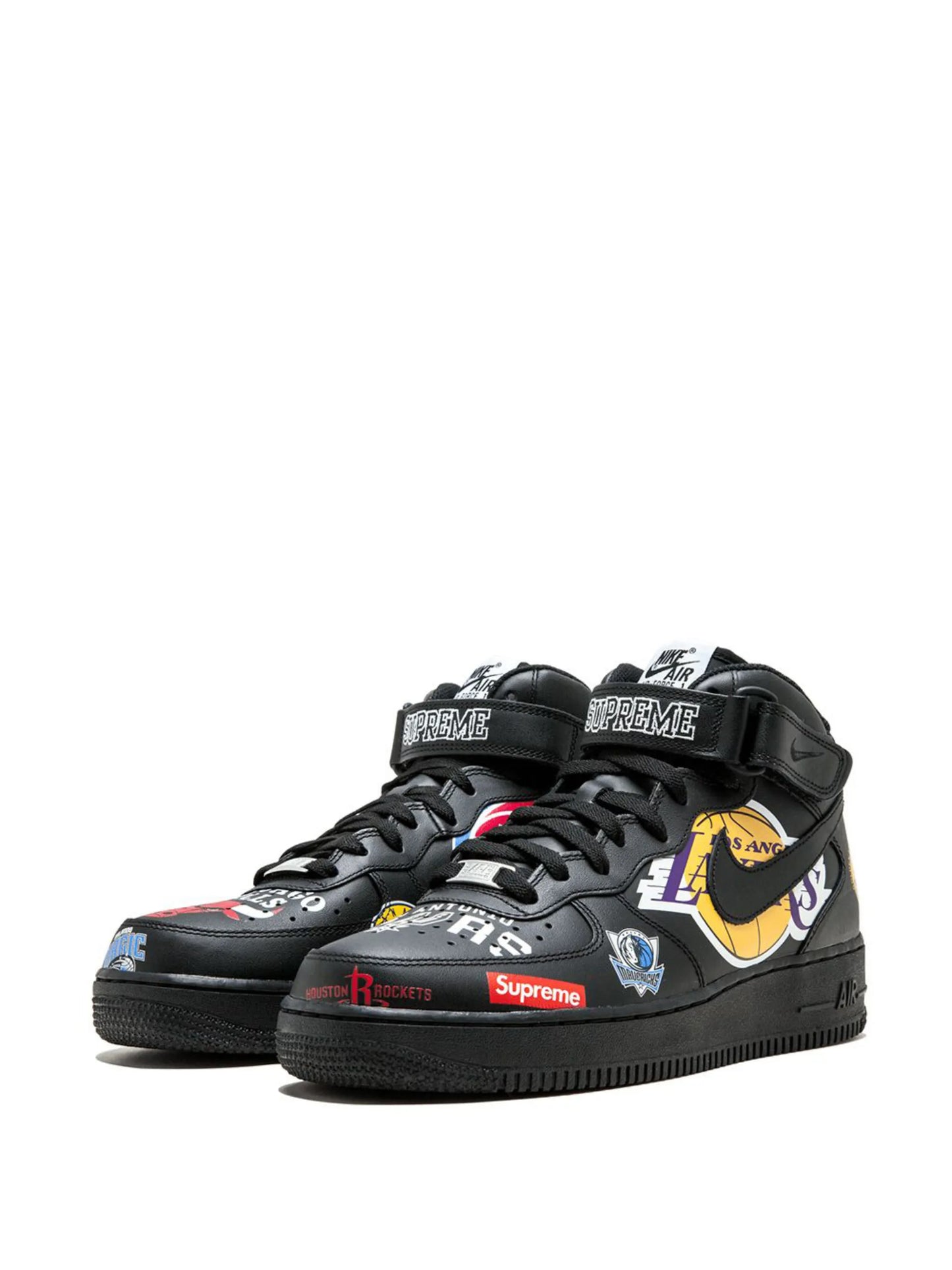 Supreme X Nba X Air Force 1 Mid 07 'Black'