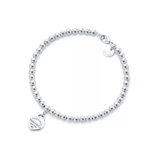 Tiffany & Co. Pink Heart Bracelet