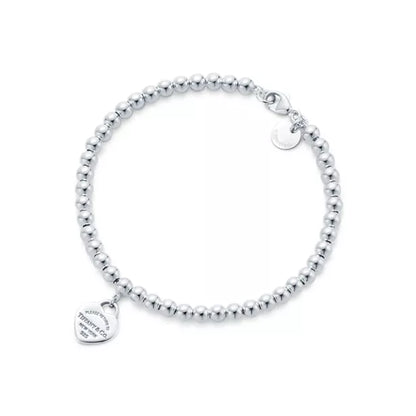 Tiffany & Co. Pink Heart Bracelet