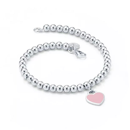 Tiffany & Co. Pink Heart Bracelet
