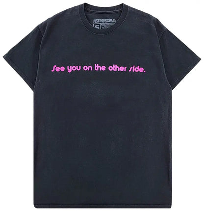 Travis Scott Utopia See You On The Other Side Lollipop Black Tee