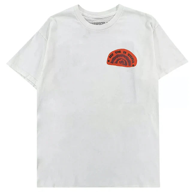 Travis Scott Astrofest 2021 See You In Utopia White Tee