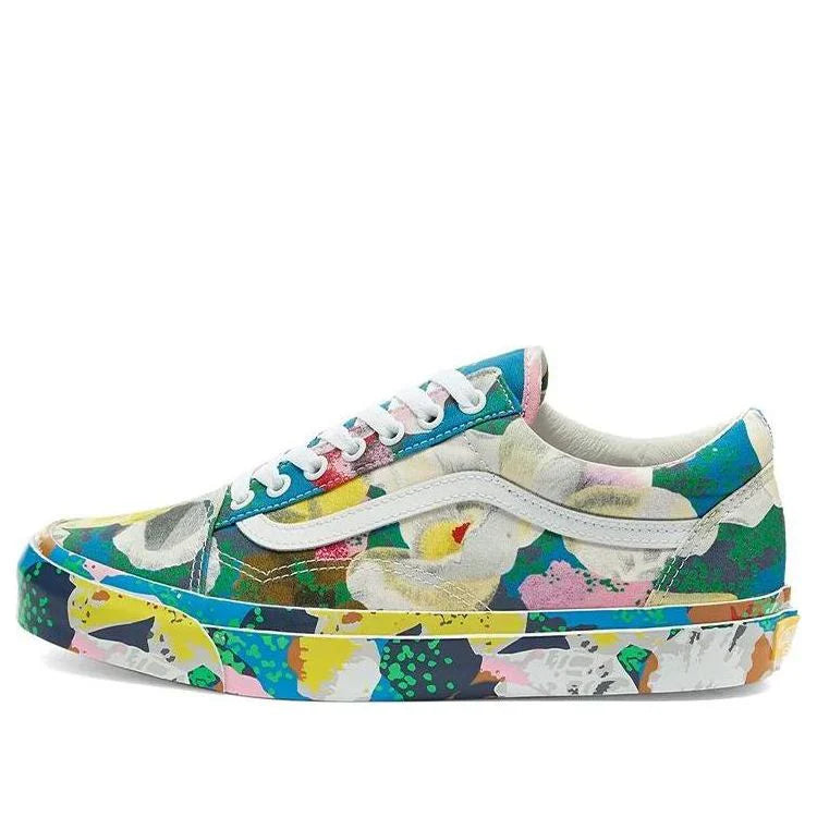 Kenzo Vans Old Skool Floral Yellow