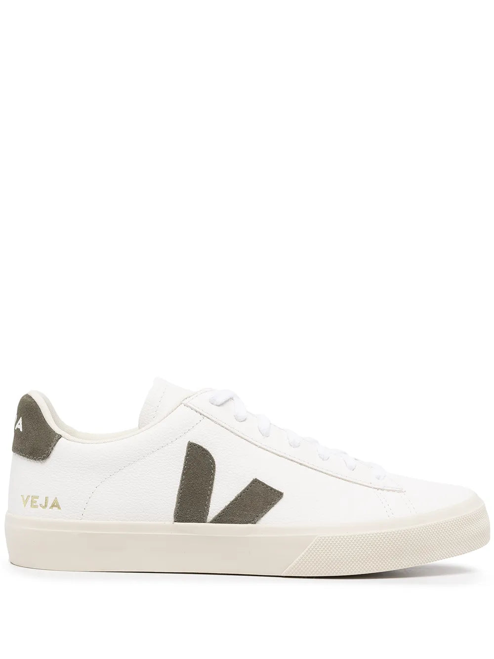 Veja Campo Leather Extra White Kaki