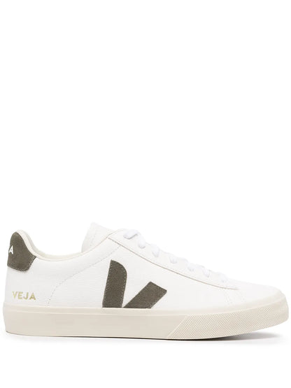 Veja Campo Leather Extra White Kaki