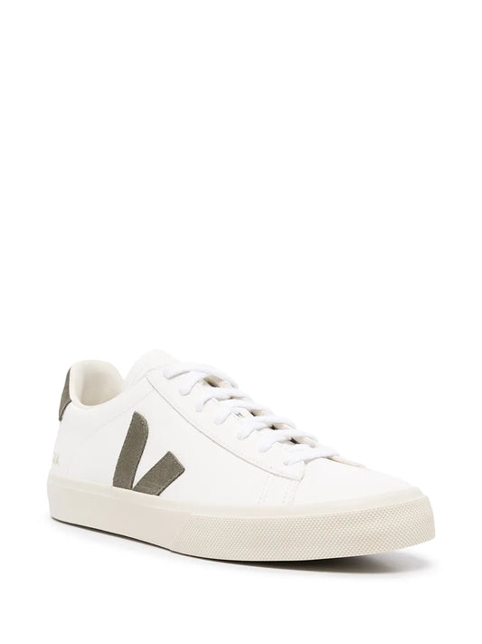 Veja Campo Leather Extra White Kaki