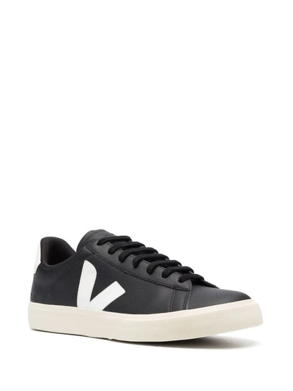 Veja Campo Low All Black V-White