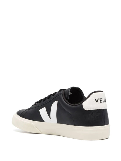 Veja Campo Low All Black V-White