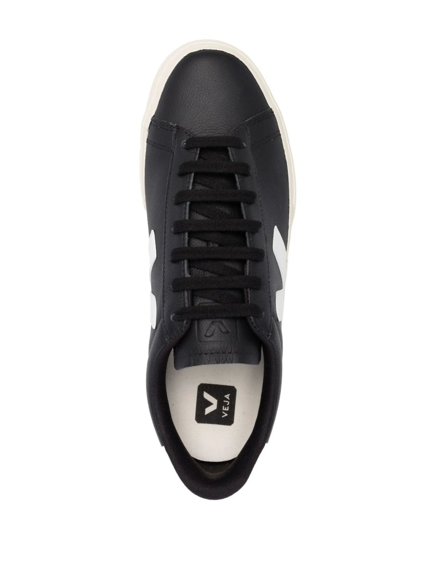 Veja Campo Low All Black V-White