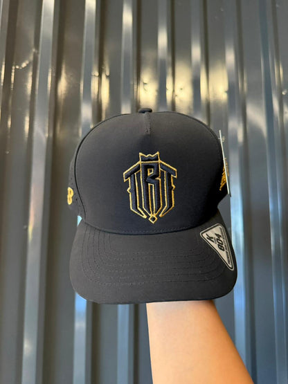 Trt Gorra Negra Con Dorado