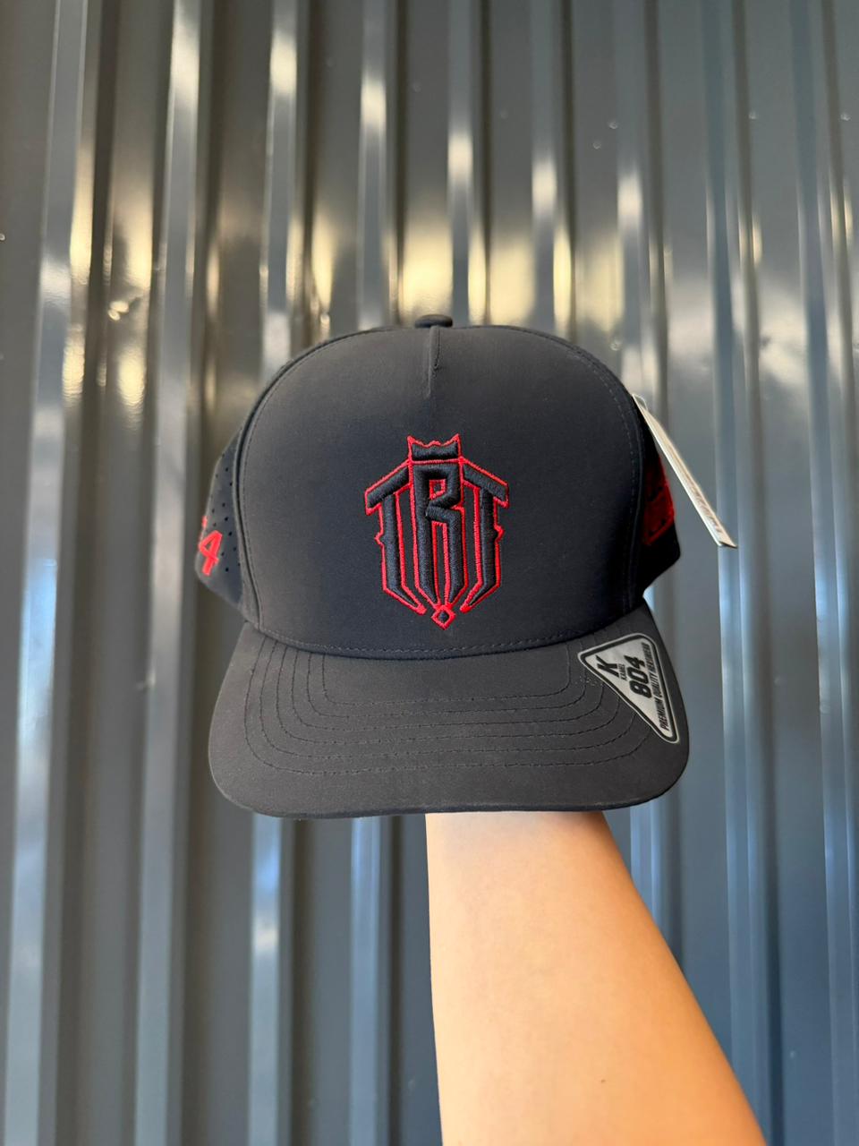 Trt Gorra Negra Con Rojo