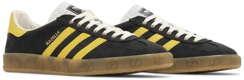 Gucci Adidas X Gazelle Black Gg Monogram