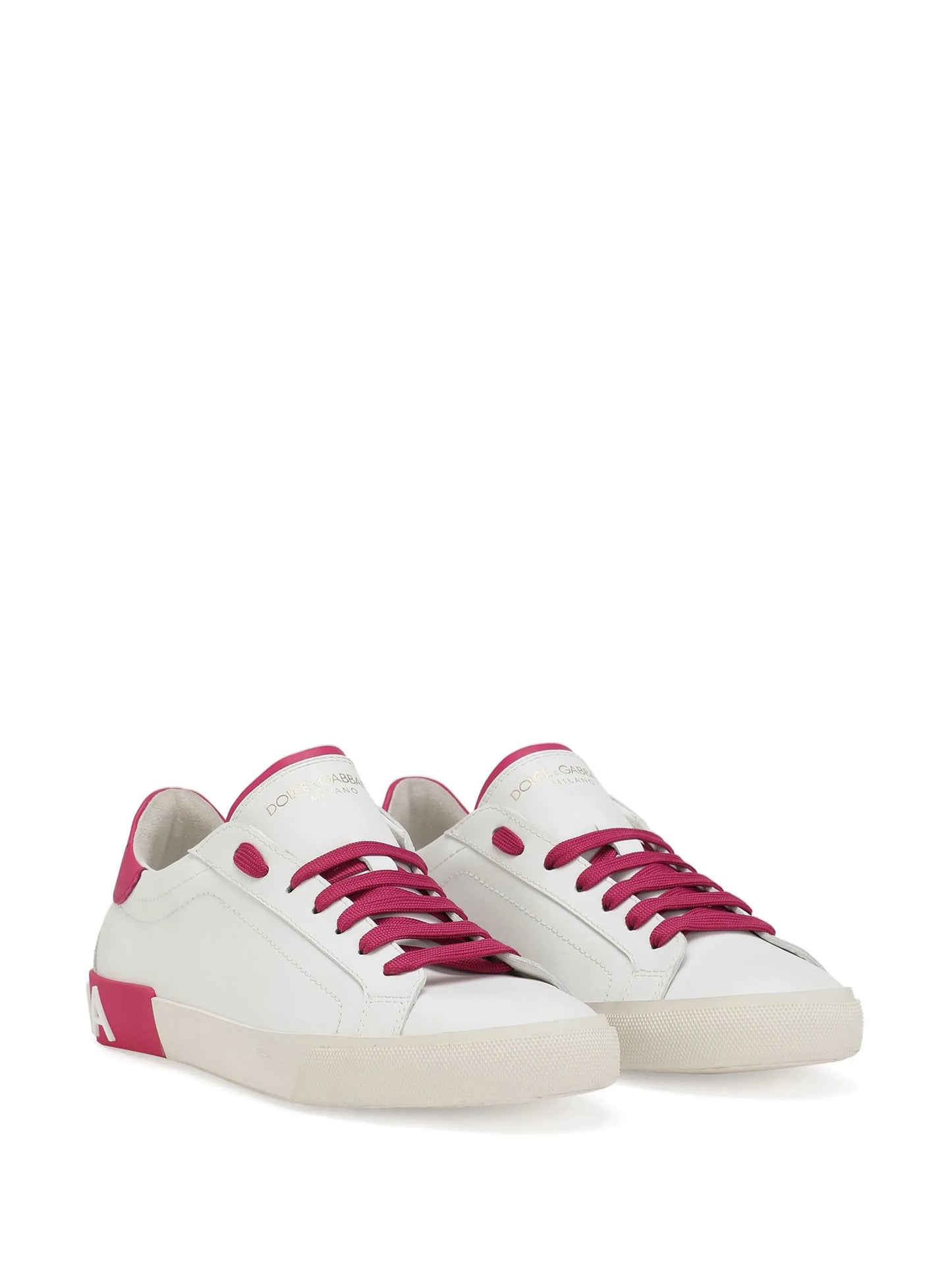 Dolce & Gabbana Vintage Calfskin Pink Portofino