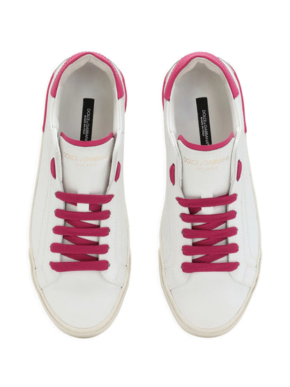 Dolce & Gabbana Vintage Calfskin Pink Portofino