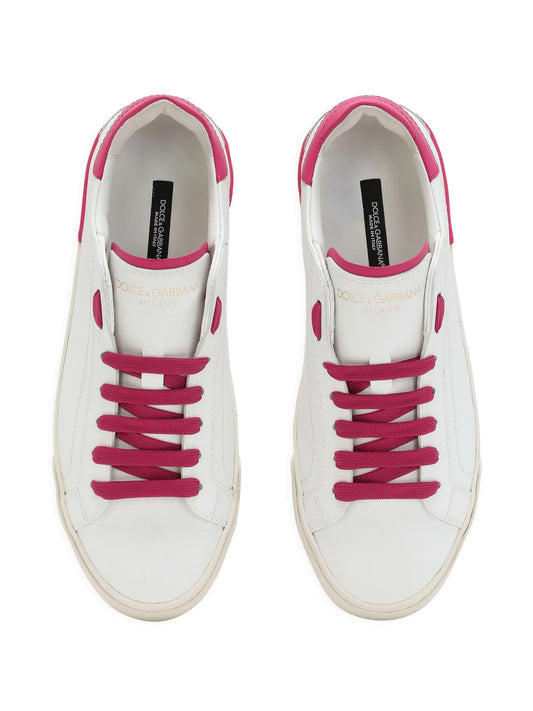 Dolce & Gabbana Vintage Calfskin Pink Portofino