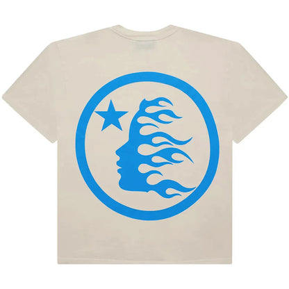 Hellstar Classic T-Shirt (Regular Print) White/Blue